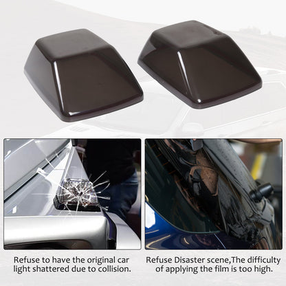 Smoked Front Hood Corner Turn Signal Light Cover For Benz G Class W463 04-18 US 8