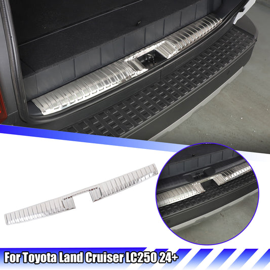 Rear Bumper Inner Door Sill Guard Plate Cover For Toyota Land Cruiser LC250 24+ 1
