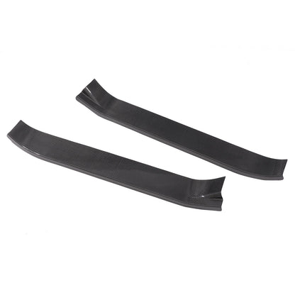 Real Carbon Fiber Full Wrapped Exterior Door Sill Plate Trim For Corvette C8 20+ 18