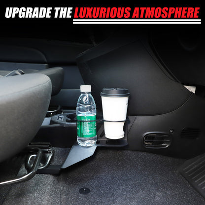 Alloy Passenger Seat Expansion Cup Holder For Fiat 500 Abarth 595 695 16+ US 19