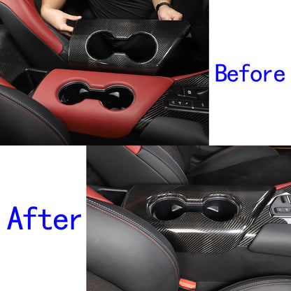 Real Carbon Fiber Full Interior Set Decor Trim Kit For Toyota Supra A90 MK5 19+ 29