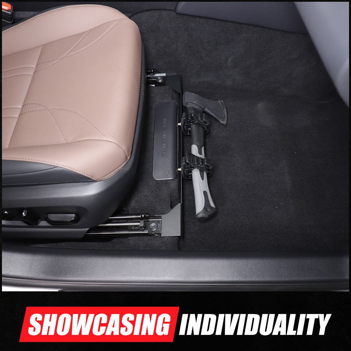 Passanger Under Seat Flashlight Holder Bracket Mount For Lexus ES300h ES350 18+ 16