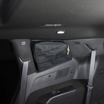 Rear Trunk Left Side Window Storage Bag Organizer For Cadillac XT6 20-24 16