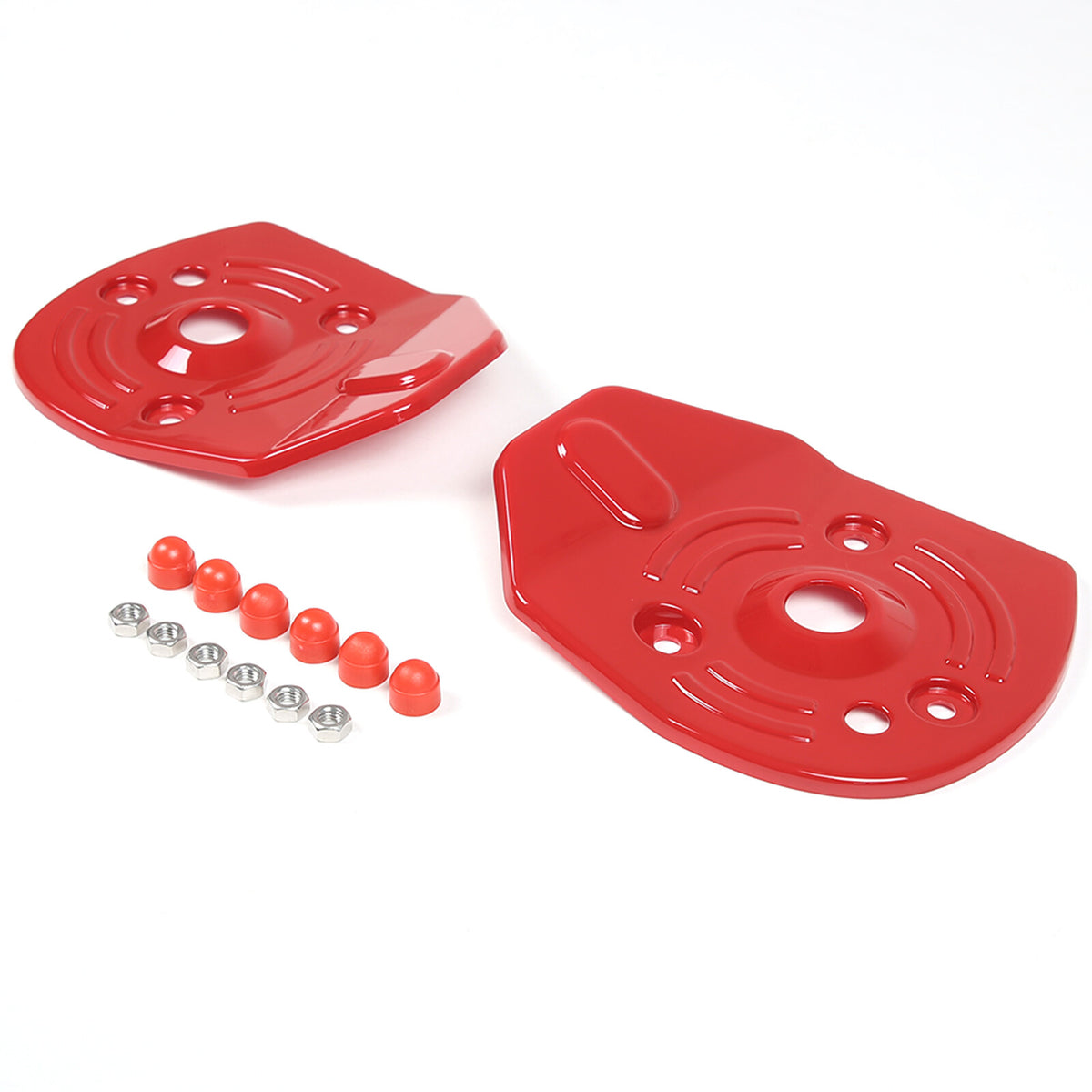Red Full Interior Set Dash Panel Decor Cover Trim Kit For Corvette C8 2020-25 - Variants 21-21 19