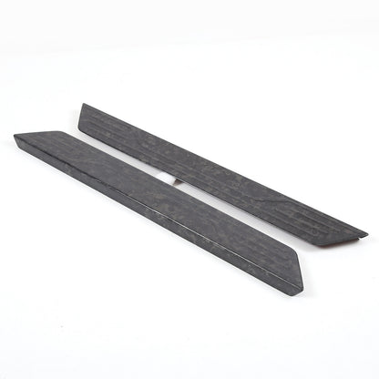 Forged Carbon Fiber Door Plate Sill Scuff Cover Trim For C8 Corvette 2020-26 4