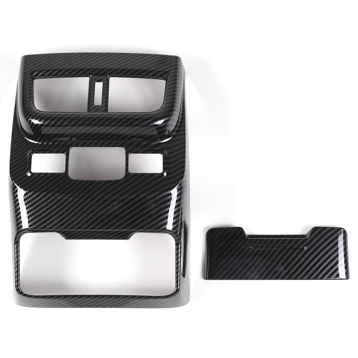 ABS Carbon Fiber Rear Air Vent Outlet Cover Trim For ​Subaru Outback 2021-2023 16