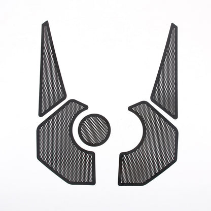 Engine Bay Side Black Stainless Steel Cover Plate Net For 20-26 Corvette C8 US 14