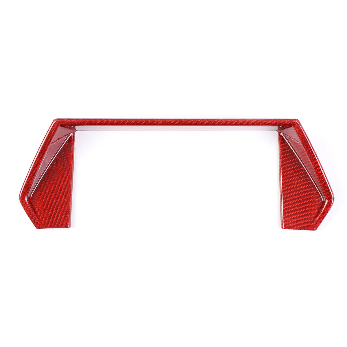 Red Carbon Display Navigation Screen Trim CoverFor Lamborghini URUS 2018-23 11
