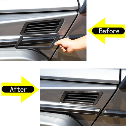 Real Carbon Fiber Side Fender Vent Frame For Mercedes-Benz G-Class 2012-18 14