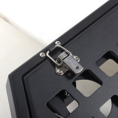 Alloy Rear Tailgate Shelf Rack Foldable Table For Land Rover Defender 2020-24 US 13