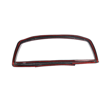 Forged Carbon Fiber Dashboard Speedmeter Panel Trim Cover For C8 Corvette 20-25 8