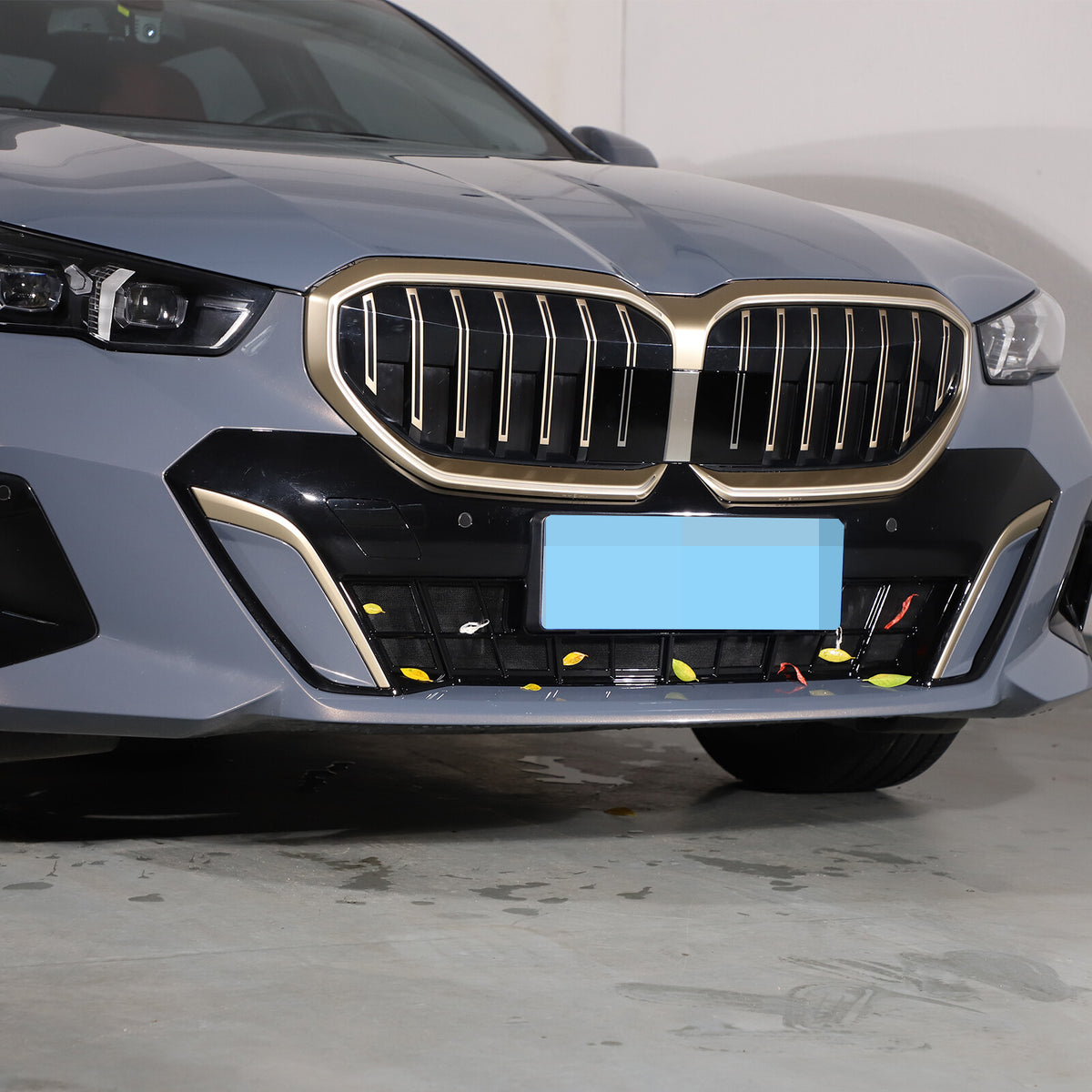 ABS Front grille air intake Protective Trim M-Sport For BMW 5 Series G60 i5 24+ 5