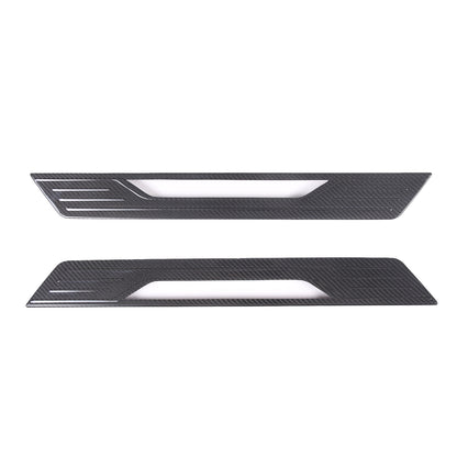 Real Carbon Fiber Scuff Plate Door Sill Cover Protector For Corvette C8 2020-26 15