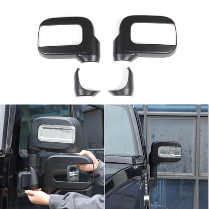 Matte Black Side Rear Exterior Door Mirror Cap Cover For Hummer H2 2003-09 US 1