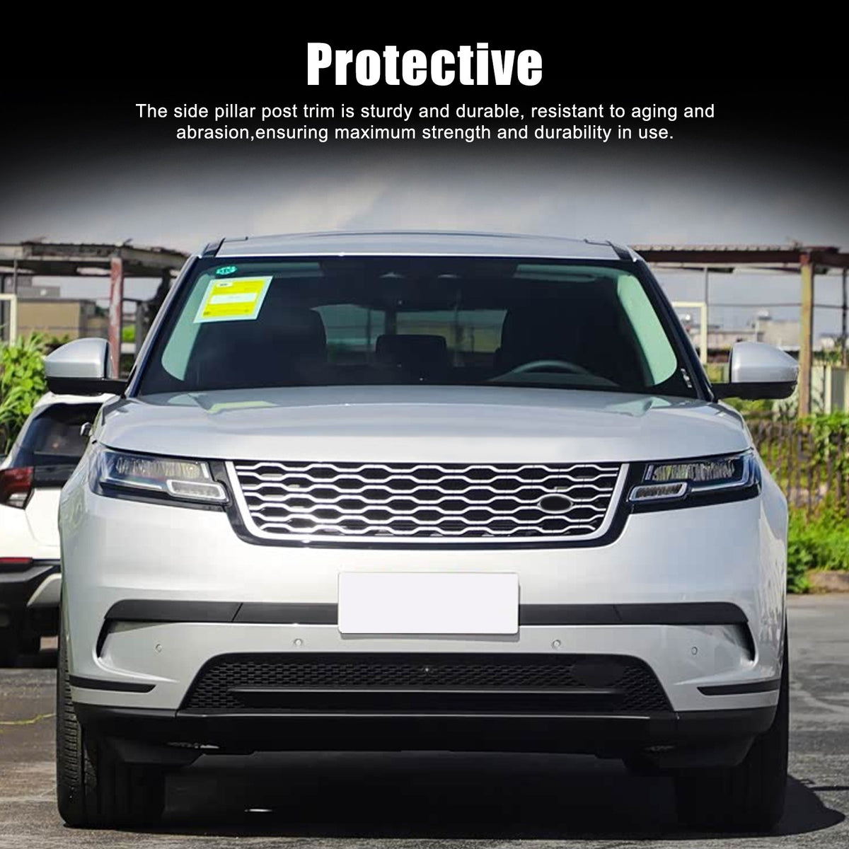 Real Carbon Fiber Side Mirror Cover For LR Range Rover Evoque 2014-2020 15