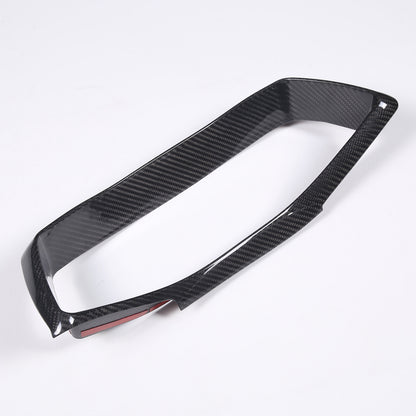 Dry Carbon Fiber Dashboard Speedmeter Panel Trim Decor For Corvette C8 2020-25 11