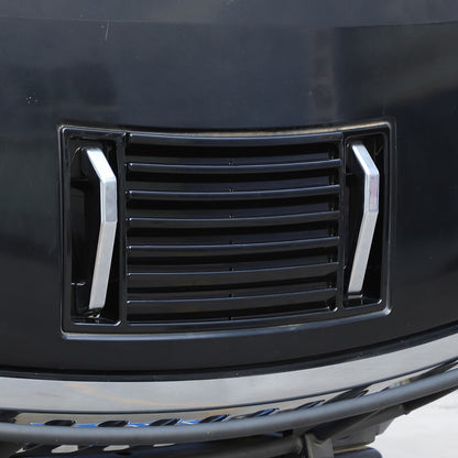 Glossy Piano Black Front Bumper Exterior Trim Cover Set For Hummer H2 2003-2009 - Styles 1-5 69
