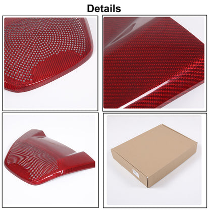 Red Real Carbon Fiber Interior Full Decor Cover Trim Kit for Corvette C8 2020-25 - Variants 26-30 34