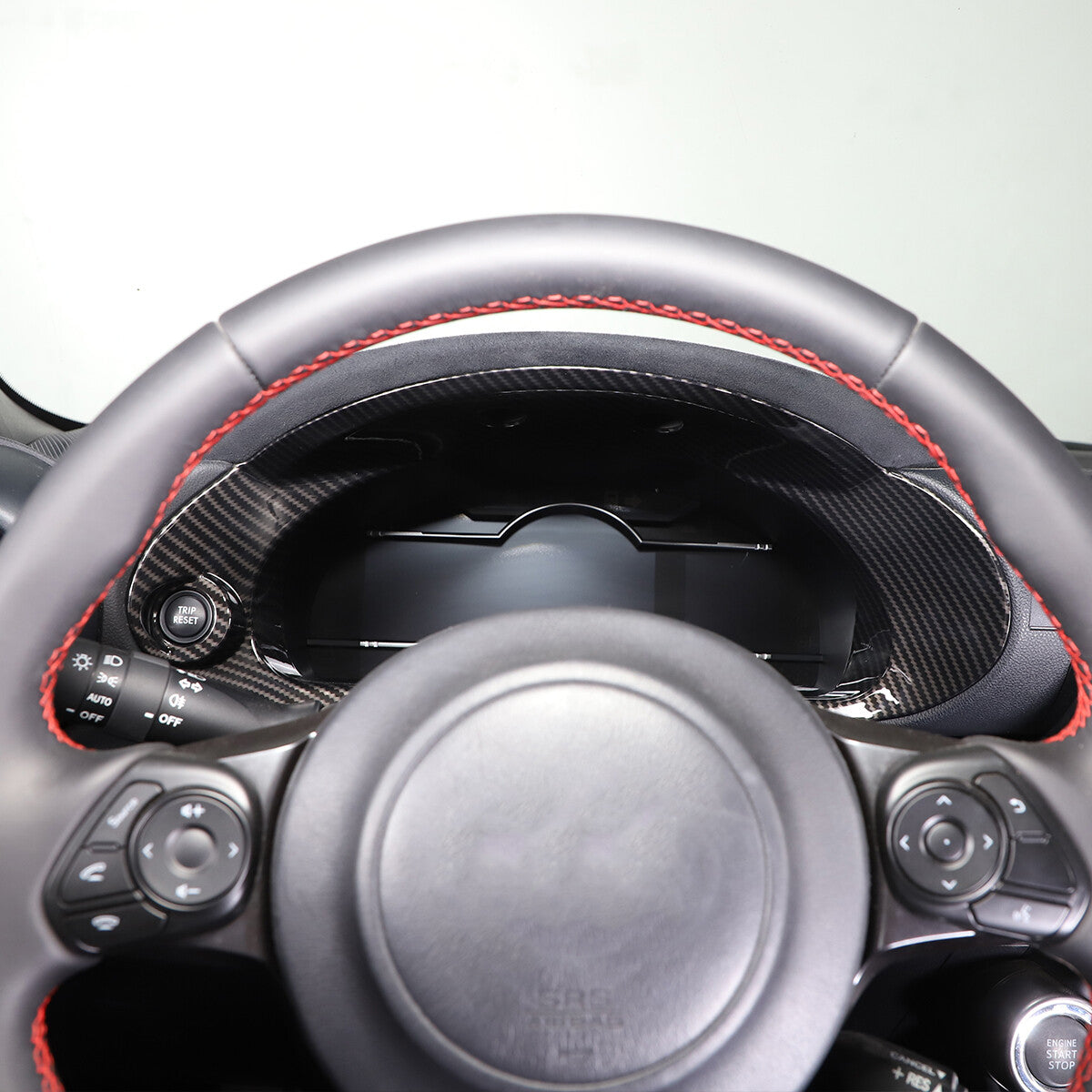 ABS Carbon Fiber Interior Center Console Trim Set For GR86/BRZ 2022-2024 US - Variants 6-10 9