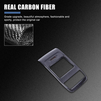 Real Carbon Fiber Interior Rear Air Vent Cover Trim For Alfa Romeo Tonale 23-24 6