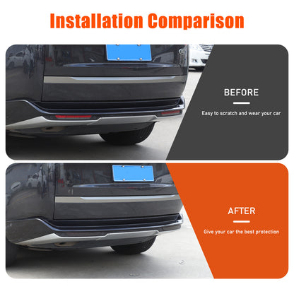 Smoked Rear Fog Tail Light Lamp Cover Trim For Range Rover Vogue L460 2023+ US 20