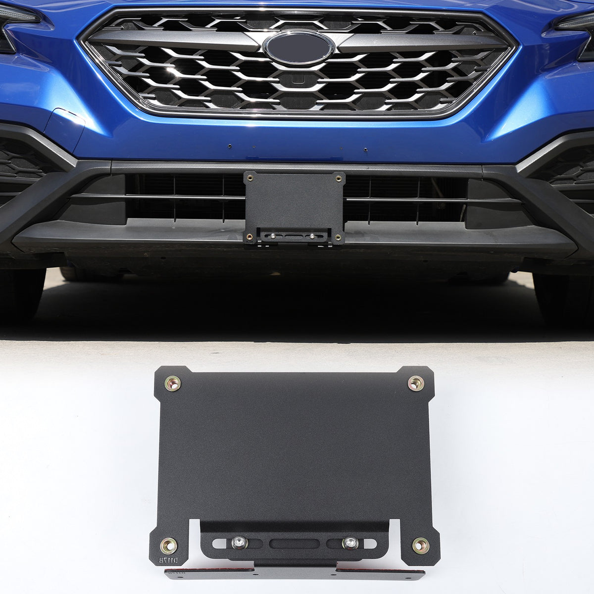 Carbon Steel Front License Plate Bracket For Subaru WRX 2022+ US Version US 5