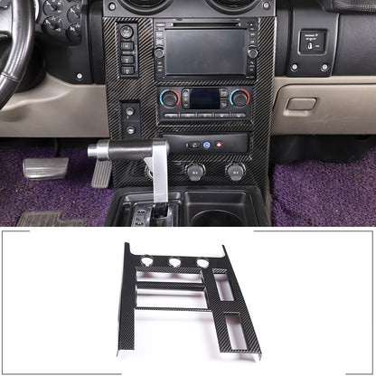 ABS Carbon Fiber Interior Full Set Panel Cover Trim Kit for Hummer H2 2003-2007 28