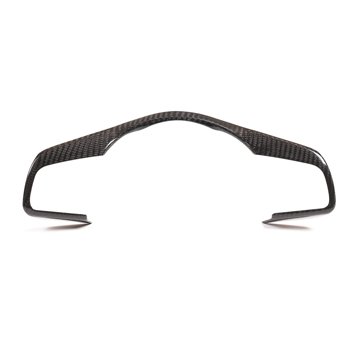 For Jaguar F-Type Carbon Fiber Steering Wheel Button Frame Cover Trim 2015-2021 11