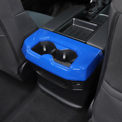 ABS Blue Car Center Panel Trim Interior Accessories For Toyota Tundra 2022-2026 - Variants 1-5 32