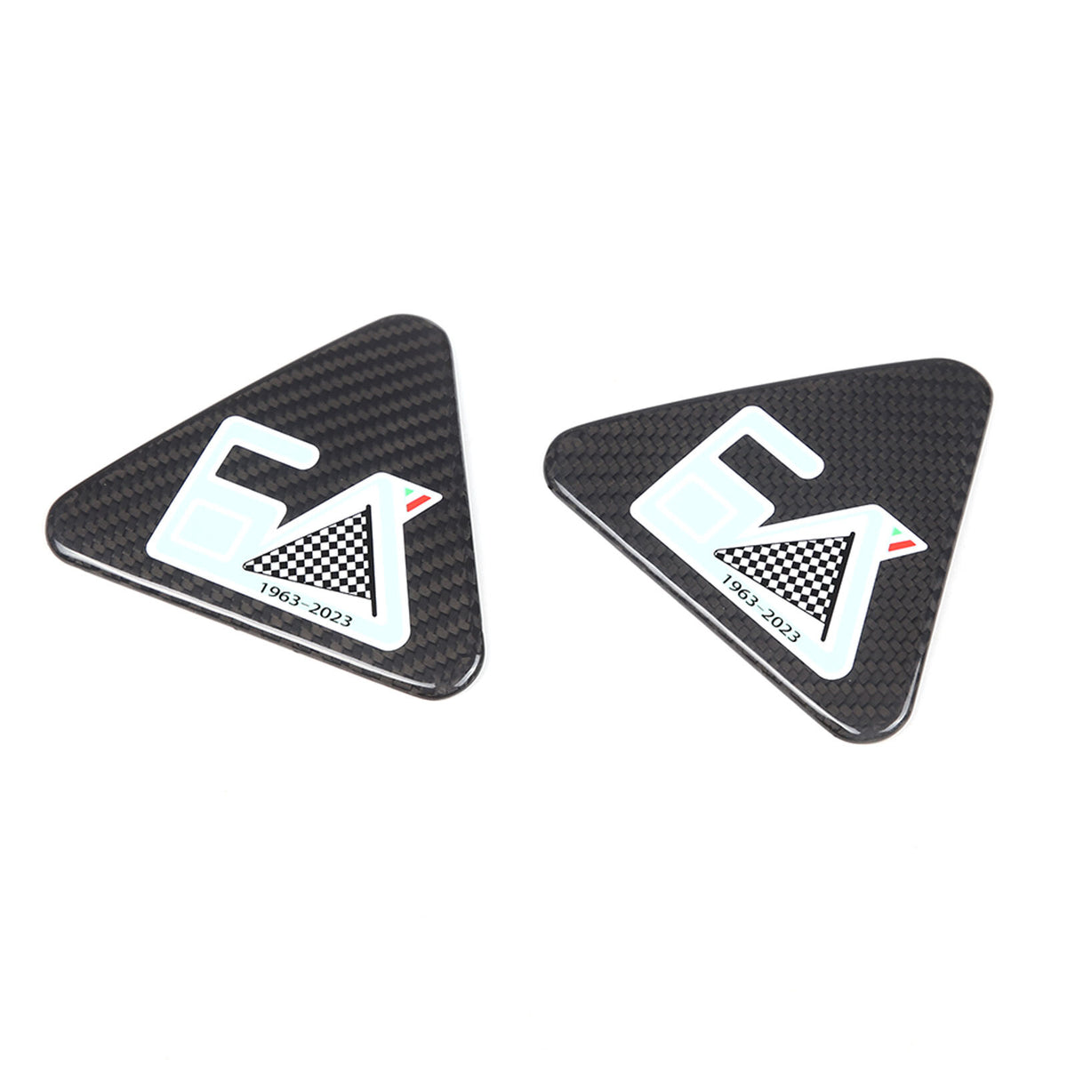 Real Carbon Car Side Fender Emblem Badge Trim For Alfa Romeo Giulia/Stelvio 17+ 6