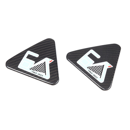 Real Carbon Car Side Fender Emblem Badge Trim For Alfa Romeo Giulia/Stelvio 17+ 6