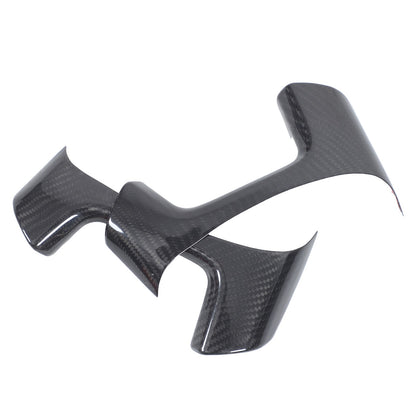 Real Dry Carbon Fiber Steering Wheel Side Button Trim For Hummer H2 2003-2007 17