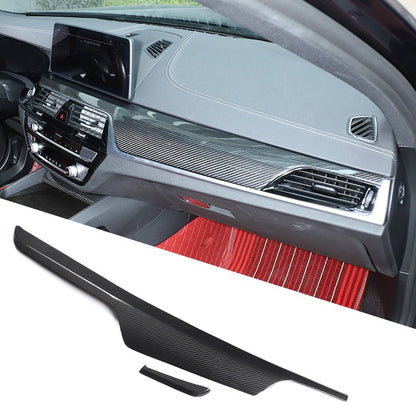 Real Dry Carbon Fiber Dashboard Trim For BMW 5 Series G30/G38 6 GT G32 2017-23 22