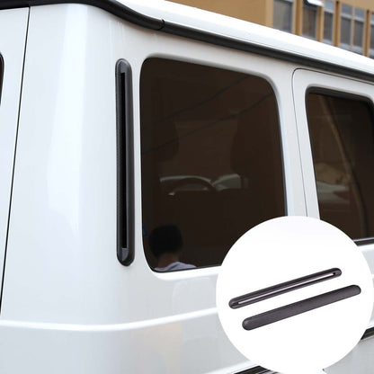 Matte DRY CARBON C Pillar Air Vent Trim Cover For Benz G class W463 G500 G65 G63 2