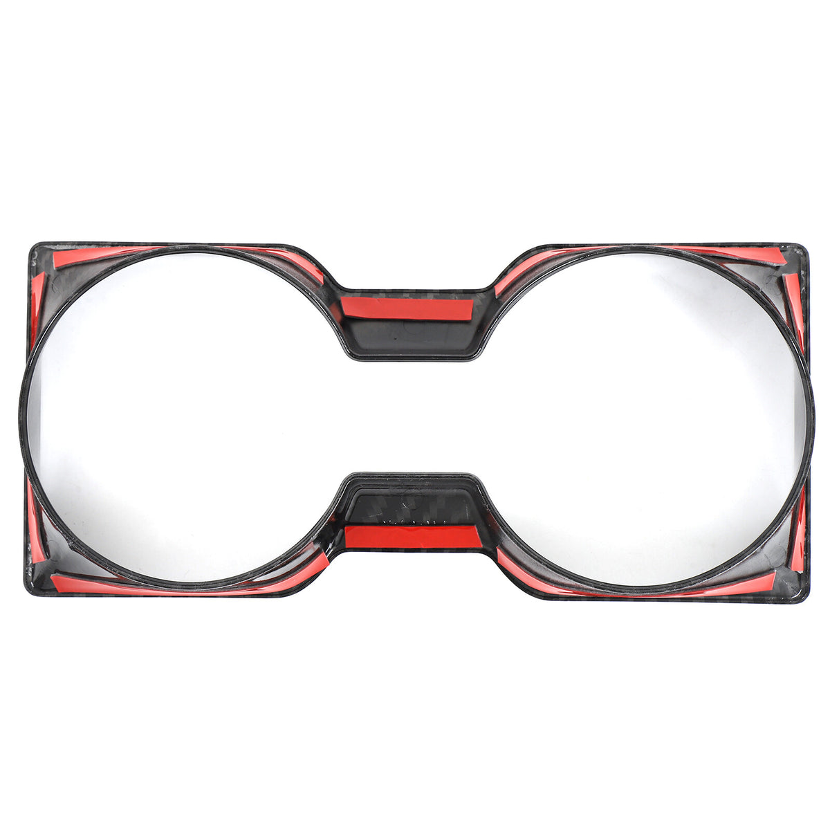 Carbon Fiber ABS Center Console Cup Holder Frame Trim for LR Defender L663 2025+ 3