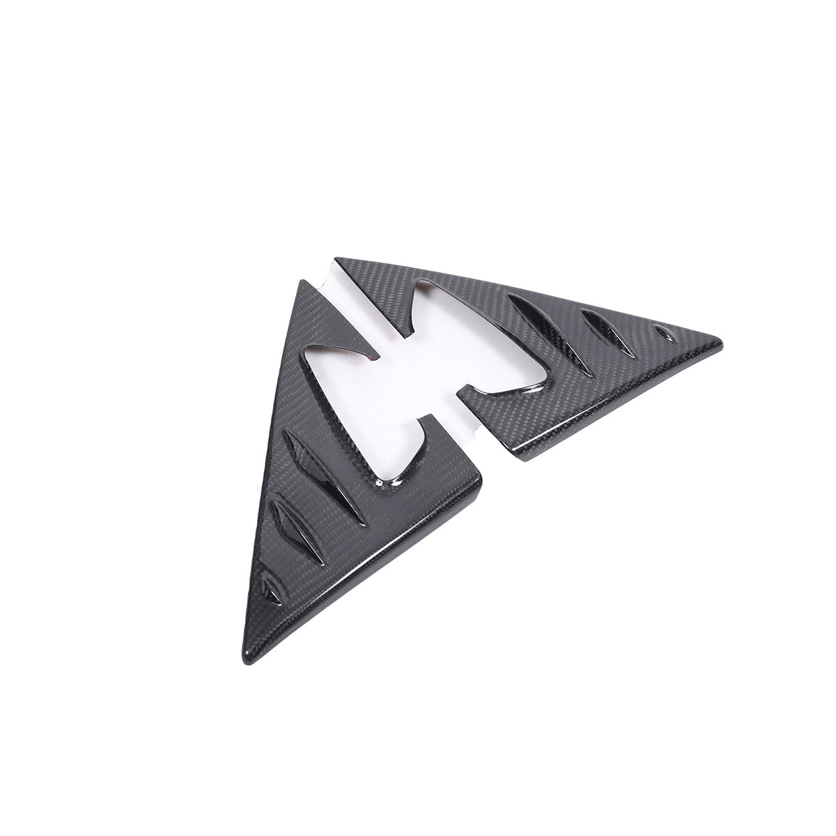 Real Carbon fiber Window A Pillar Triangle Cover Trim for Lotus EMIRA 2021-2025 4