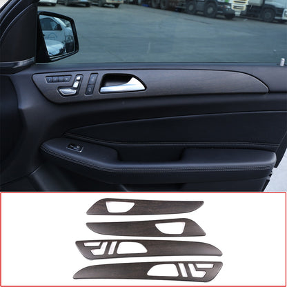 Wood Grain Door Panel Trim For Benz ML W166/GLE W166/GLS/X166/GL X164 13-19 US 16