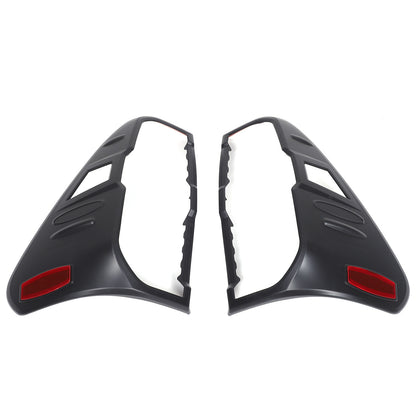 Black Tail Light Taillight Cover Trim For Toyota Hilux Rogue/GR Sport 202+ 10