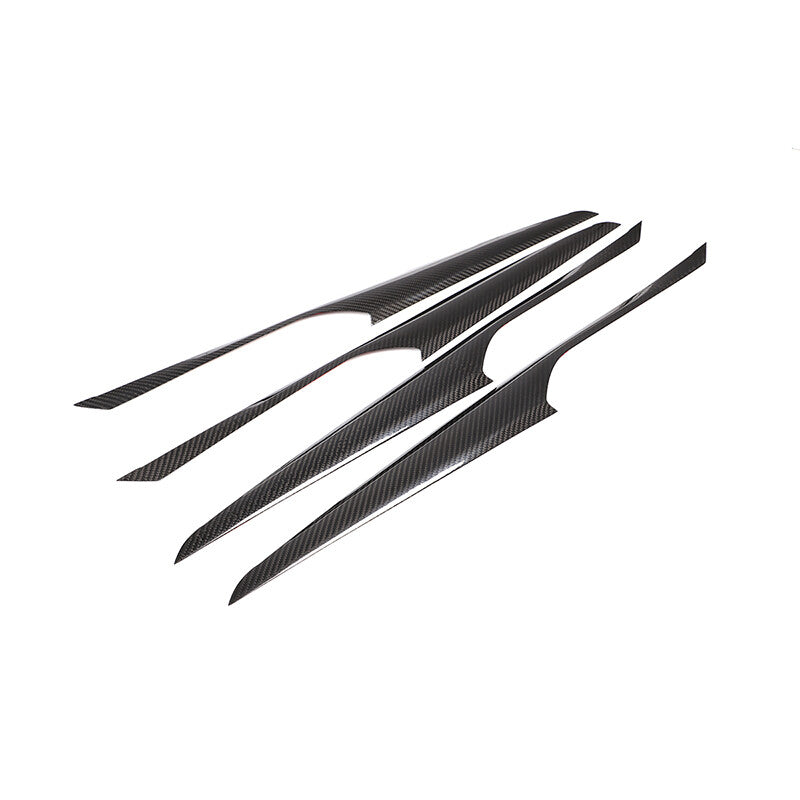 Real Dry Carbon Fiber Interior Door Panel Trim For BMW X3 G01 X4 G02 2018-21 US 2