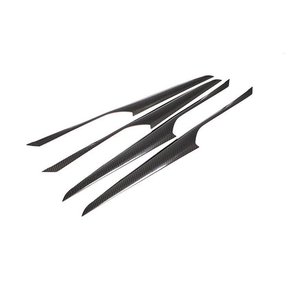 Real Dry Carbon Fiber Interior Door Panel Trim For BMW X3 G01 X4 G02 2018-21 US 2