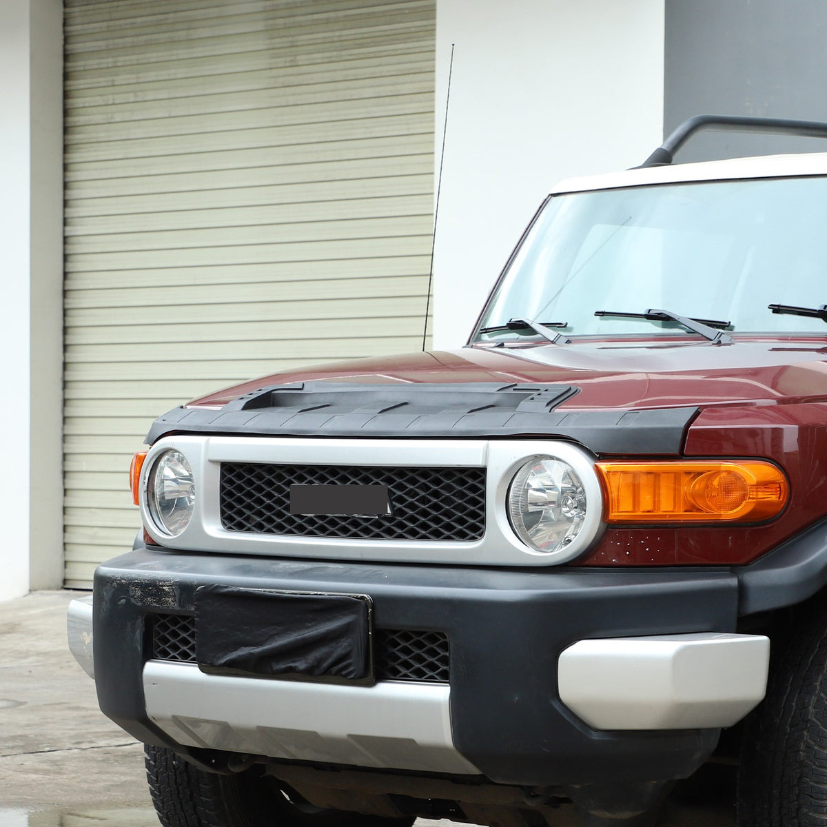 TPE Bonnet Hood Bra Stone Guard Deflectors For Toyota FJ Cruiser 2007-2021 US 10