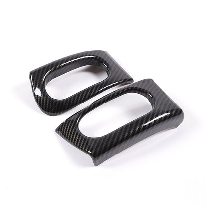 ABS Carbon Fiber Center Console Interior Trim Cover Full Set Kit For Corvette C6 - Styles 6-10 21