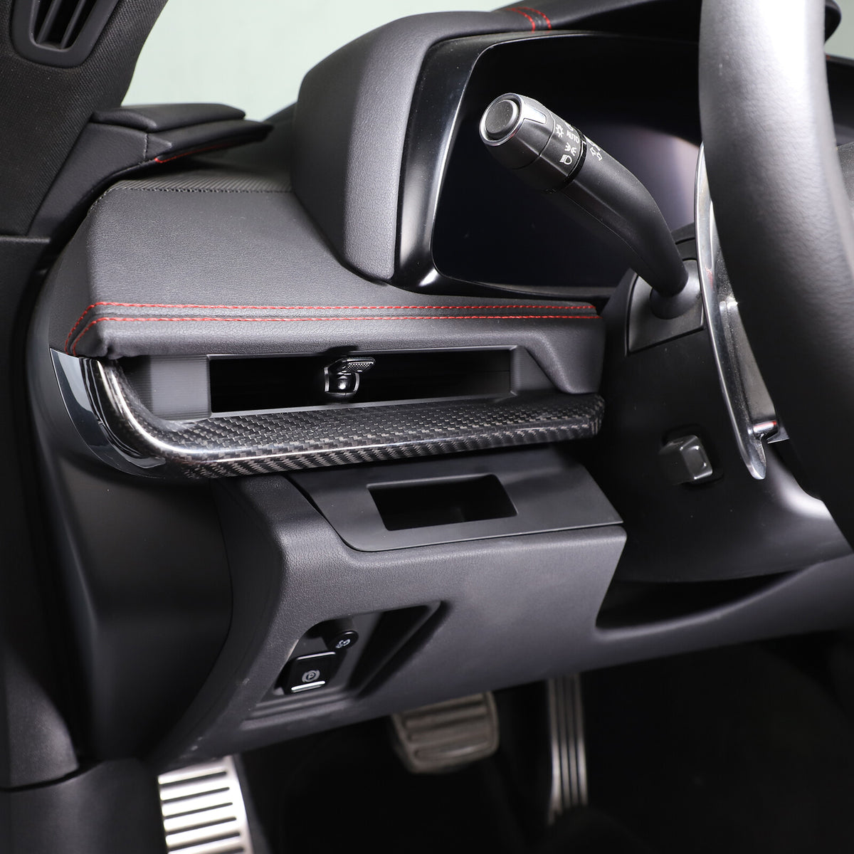 Real Carbon Fiber Interior Trim Cover For C8 Corvette Stingray Z51 Z06 Z07 20-25 45