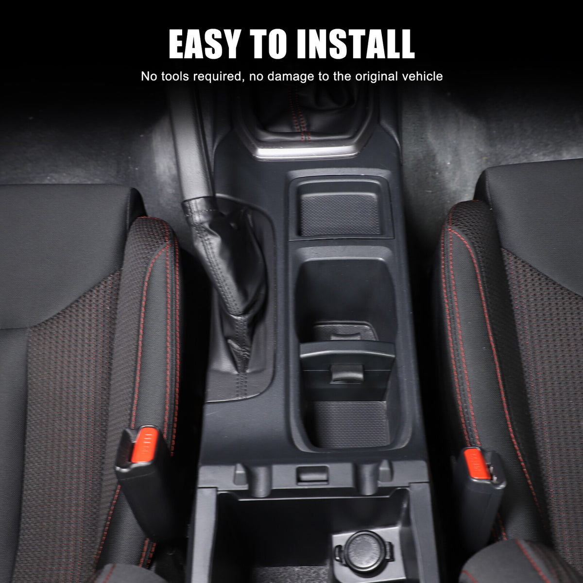 Real Carbon Fiber Console Gear Shift Panel For Subaru WRX STI VB S4 MT 2022 2024 19