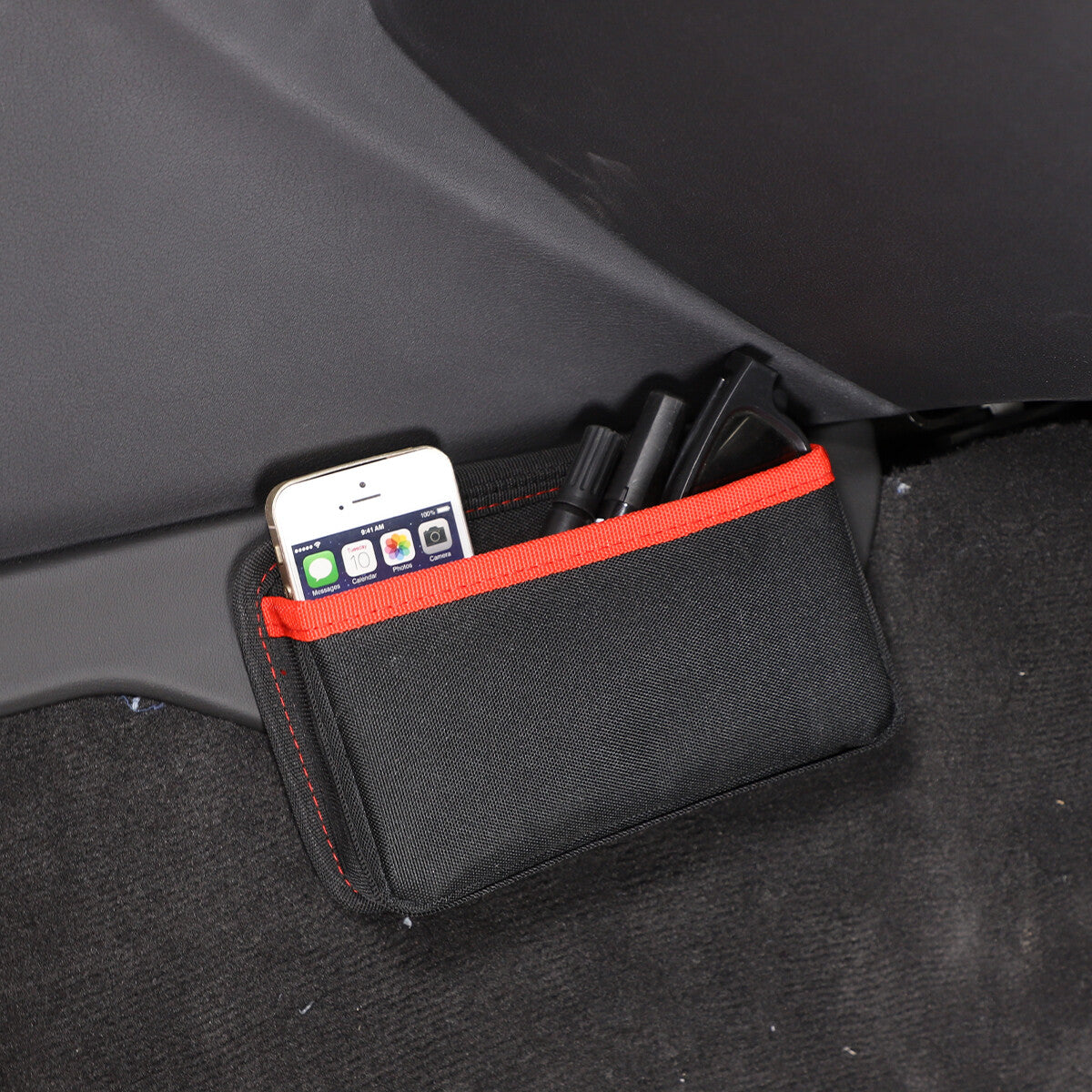 Front & Rear Center Console Storage Bag Tray For Corvette C8 2020+ - Variants 1-5 18