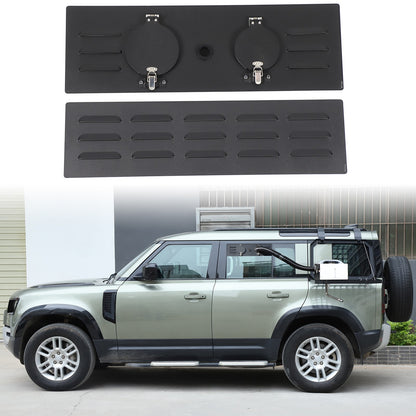 Rear Door Window Louver Air Vent Panel Trim For Land Rover Defender L663 2022 16