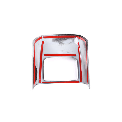 ABS Carbon Rear storage compartment box cover trim For Toyota GR Supra 19-24 US 12