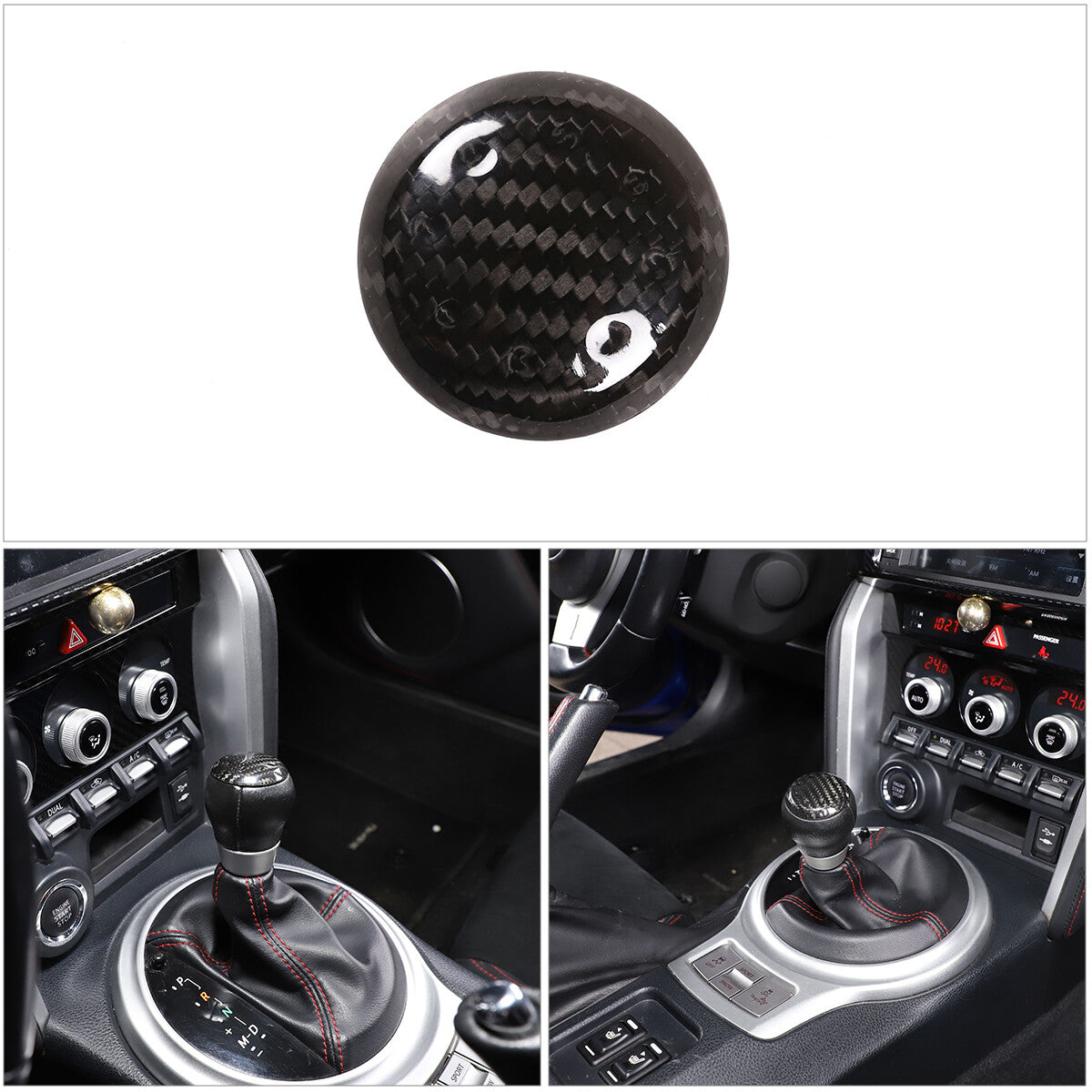 Real Carbon Fiber Interior Center Trim Set For Toyota 86 Subaru BRZ 2012-2020 66