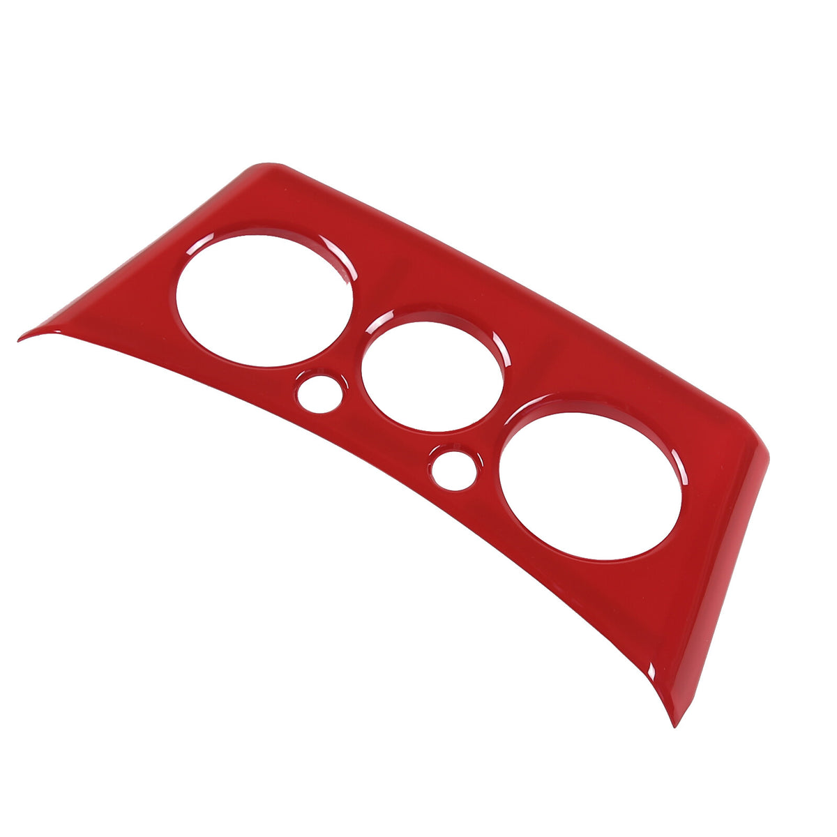 Red ABS Instrument AC Switch & CD Panel Cover Set For Mitsubishi ECLIPSE 2006-11 5