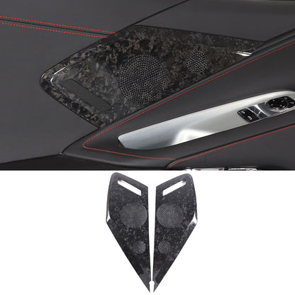 Forged Real Carbon Fiber Full Interior Set Cover Trim Kit For Corvette C8 20-25 - Variants 36-40 38